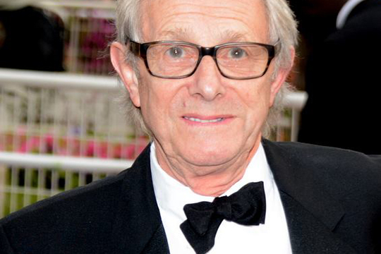 Der britische Filmregisseur Ken Loach am Festival von Cannes, Mai 2014.