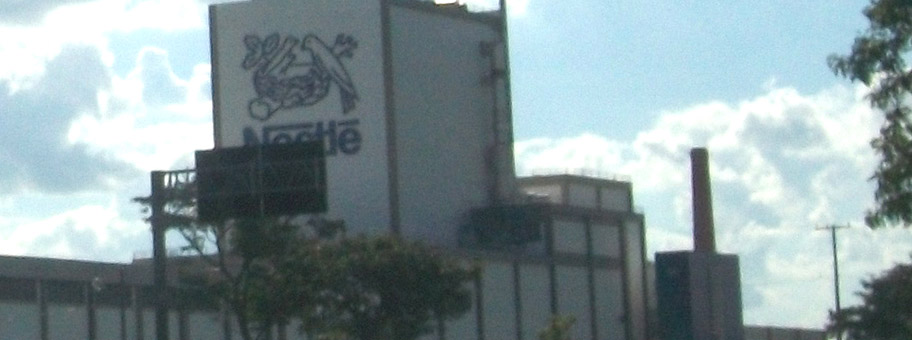 NestléFabrik in Araçatuba, Brasilien.