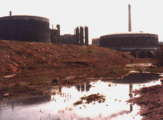 Die Orgreave Coking Plant in Sheffield.