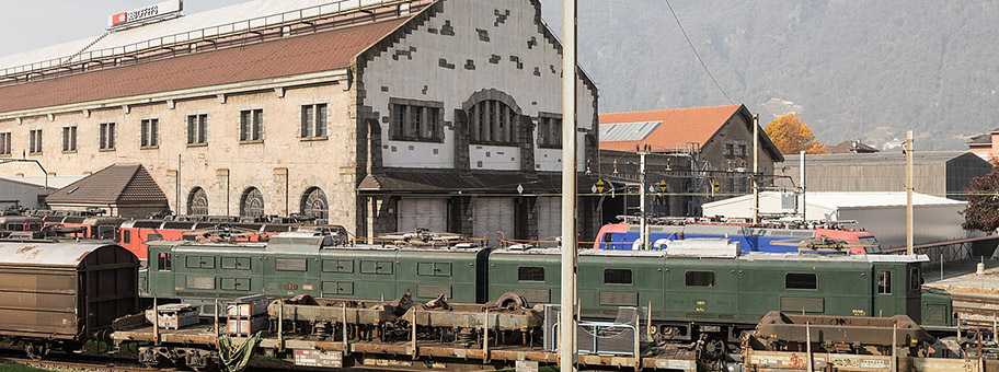 Pilze sammeln statt Lokomotiven warten.