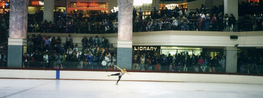 Tonya Harding während einem Training in Portland, Oregon, 1994.