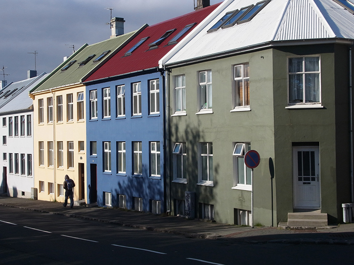 Die Farben Reykjaviks