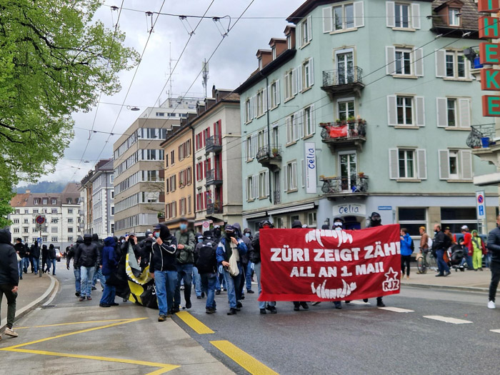1. Mai 2023 in Zürich