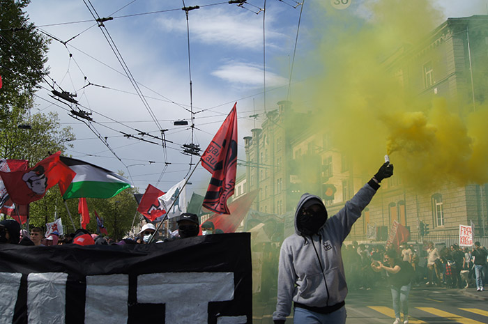 1. Mai 2024 in Zürich