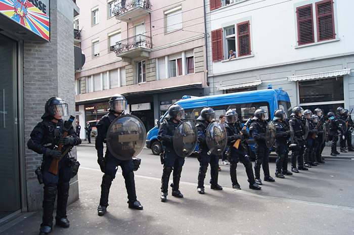 1. Mai 2024 in Zürich