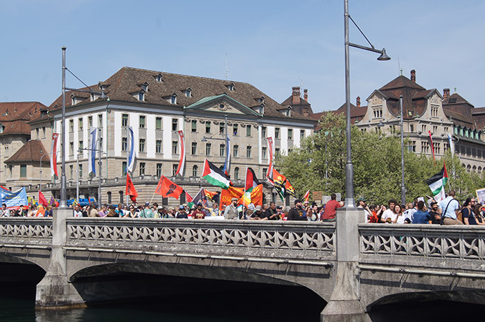 1. Mai 2024 in Zürich