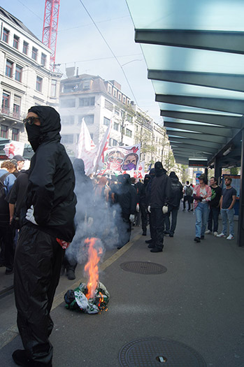 1. Mai 2024 in Zürich