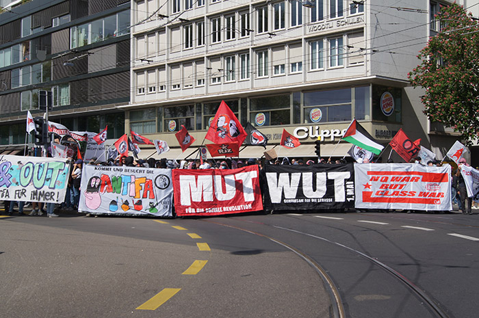 1. Mai 2024 in Zürich