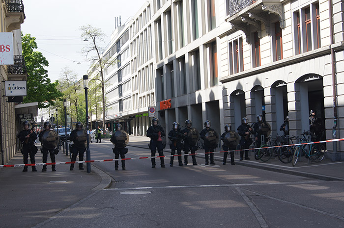 1. Mai 2024 in Zürich