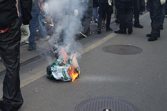 1. Mai 2024 in Zürich