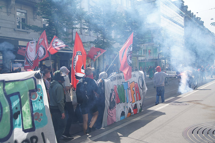 1. Mai 2024 in Zürich