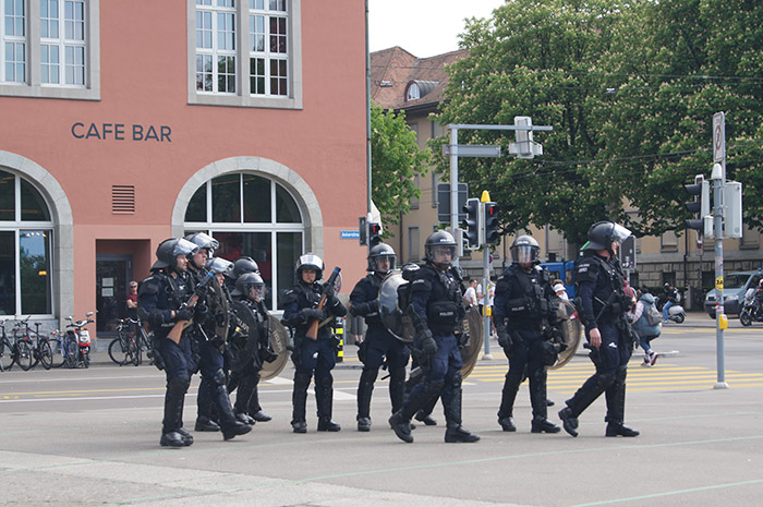 1. Mai 2024 in Zürich