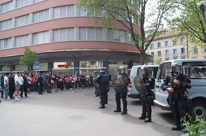 1. Mai 2024 in Zürich