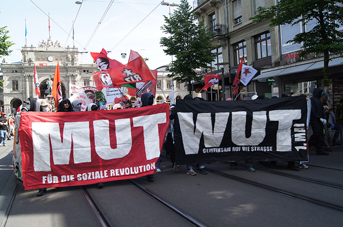 1. Mai 2024 in Zürich