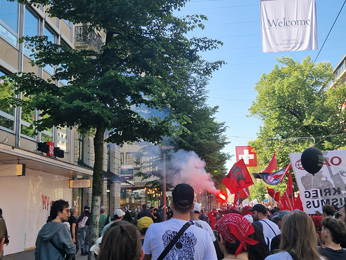 1. Mai 2025 in Zürich