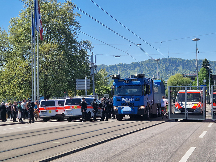 1. Mai 2025 in Zürich