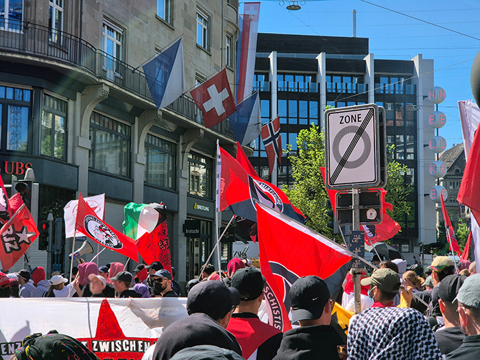 1. Mai 2025 in Zürich