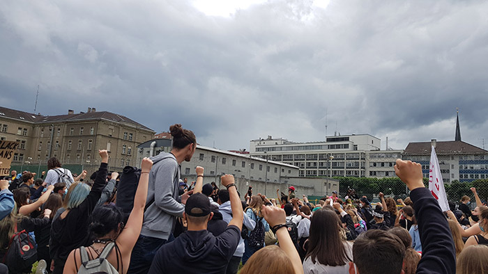 Black Lives Matter Demo in Zürich 2020