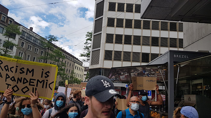 Black Lives Matter Demo in Zürich 2020