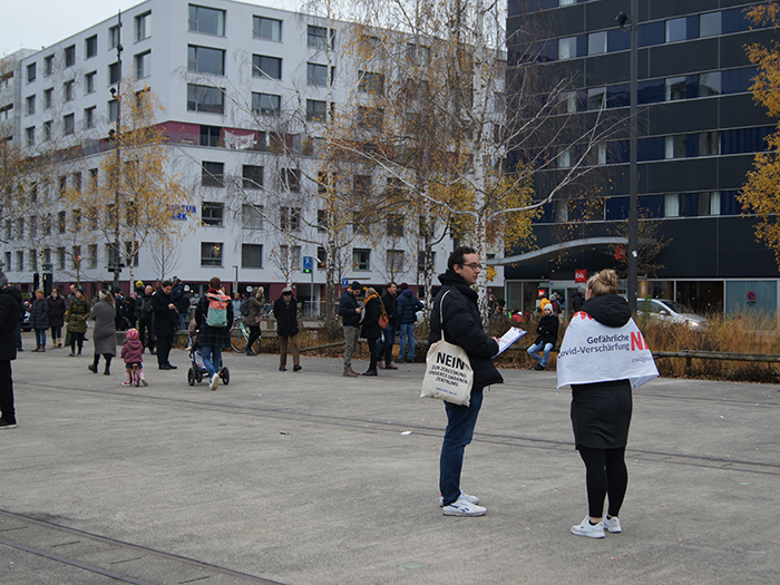 Zürich: Corona Skeptiker Demo