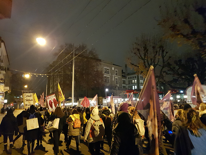 Zürich: Demo gegen Femizide