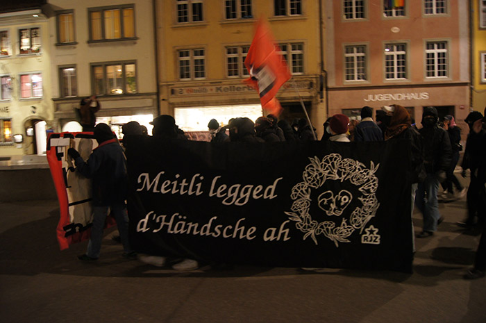 Winterthur: Demo zum internationalen Frauenkampftag 2022