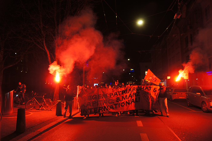 Winterthur: Demo zum internationalen Frauenkampftag 2022