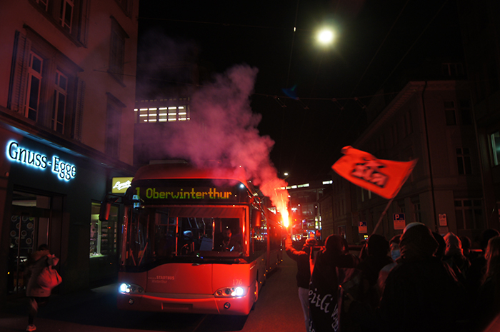 Winterthur: Demo zum internationalen Frauenkampftag 2022