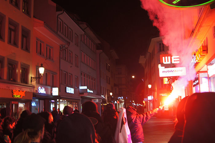 Winterthur: Demo zum internationalen Frauenkampftag 2022