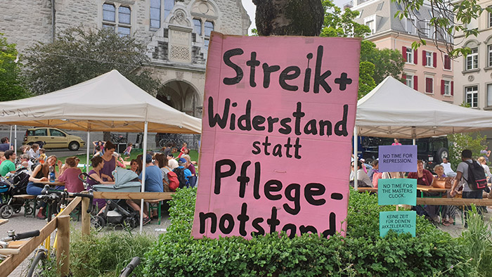 Frauenstreik Demo in Zürich 2019