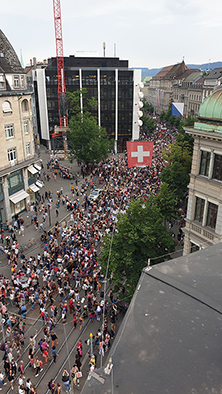 Frauenstreik Demo in Zürich 2019