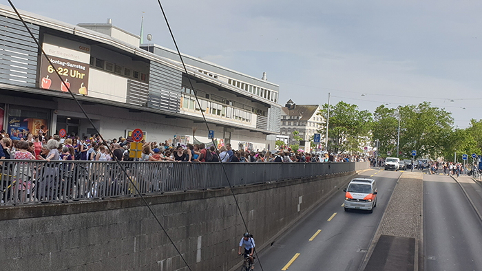 Frauenstreik Demo in Zürich 2019