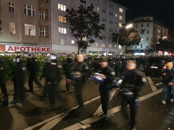 Tag X - Demo nach der Köpi-Räumung in Berlin