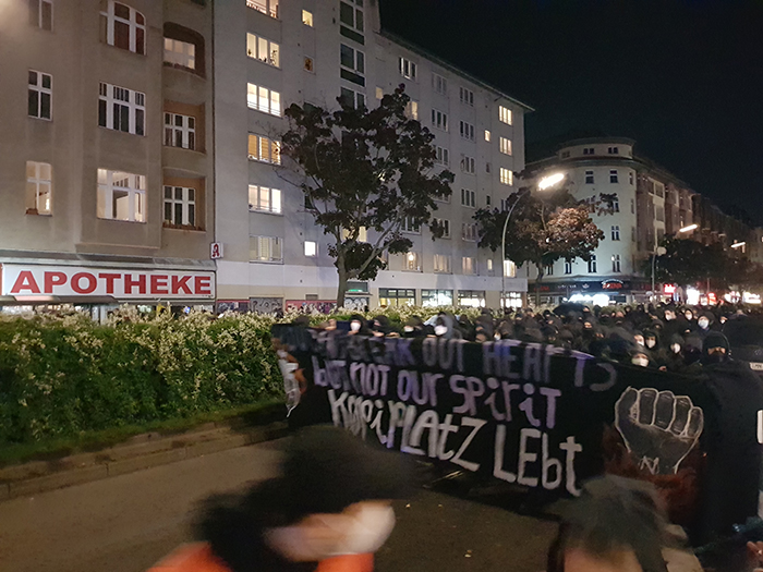 Tag X - Demo nach der Köpi-Räumung in Berlin