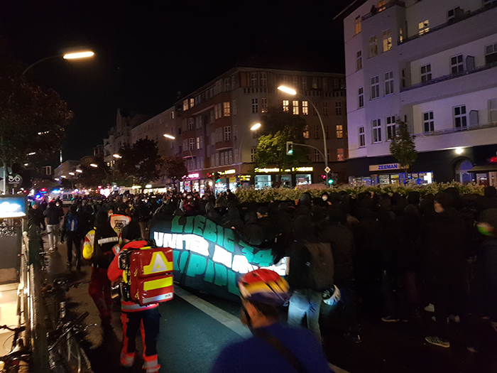 Tag X - Demo nach der Köpi-Räumung in Berlin