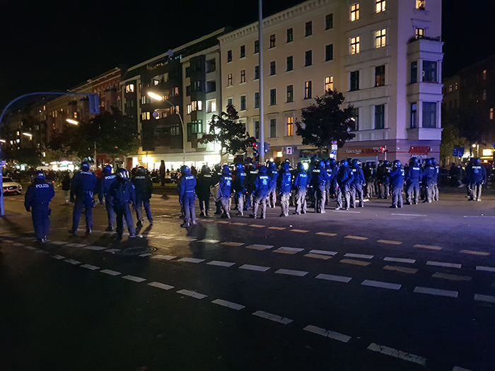 Tag X - Demo nach der Köpi-Räumung in Berlin