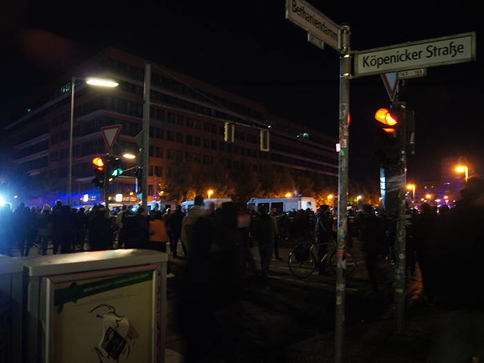 Tag X - Demo nach der Köpi-Räumung in Berlin