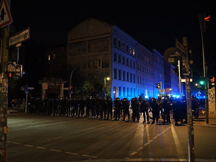 Tag X - Demo nach der Köpi-Räumung in Berlin