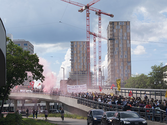 Wohndemo am 25. Mai 2024 in Zürich