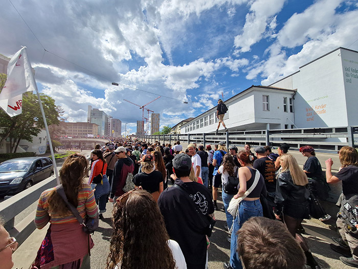 Wohndemo am 25. Mai 2024 in Zürich