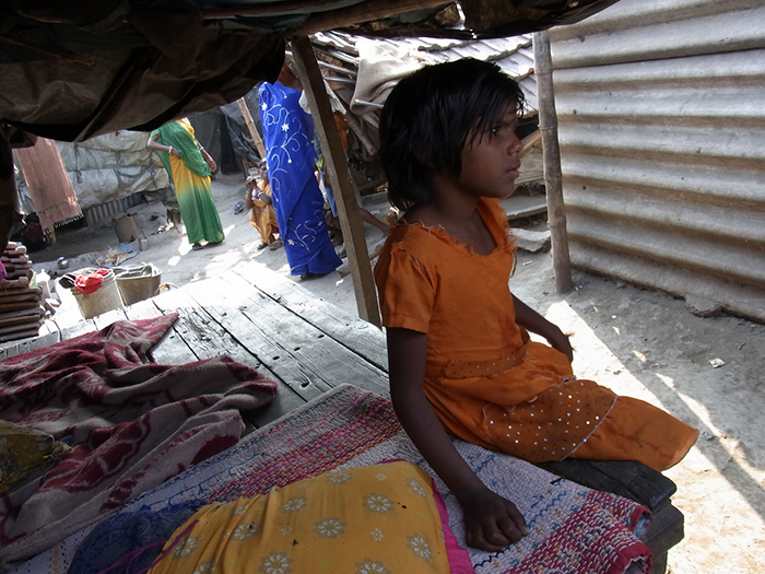 Slums in Kalkutta