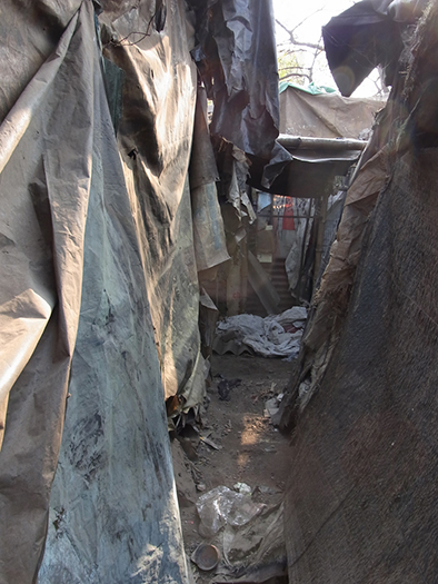 Slums in Kalkutta