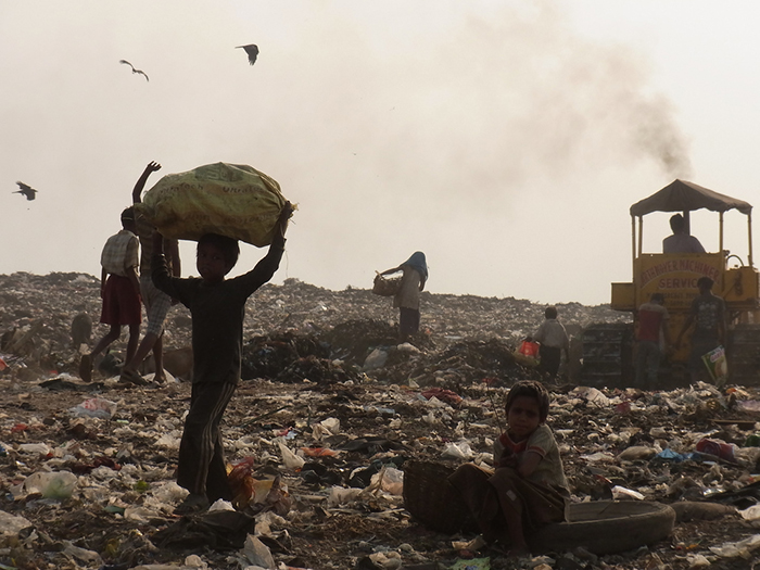 Slums in Kalkutta