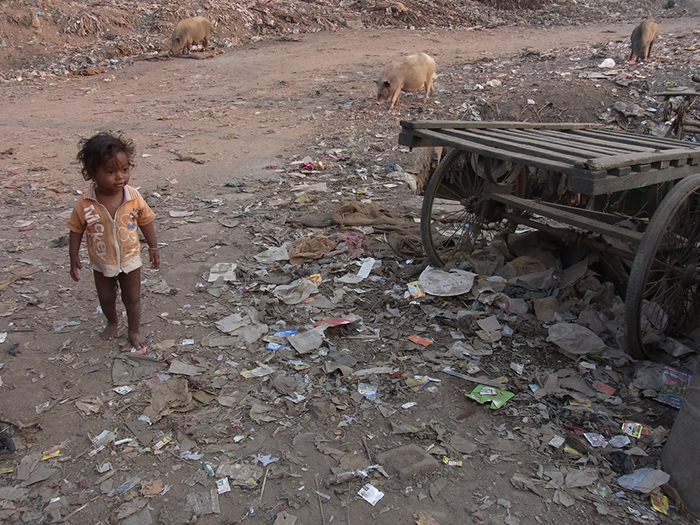 Slums in Kalkutta