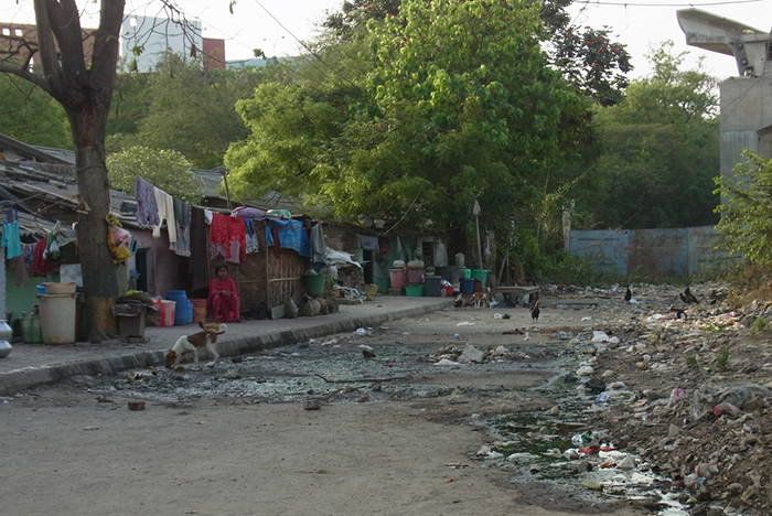 Slums in Kalkutta