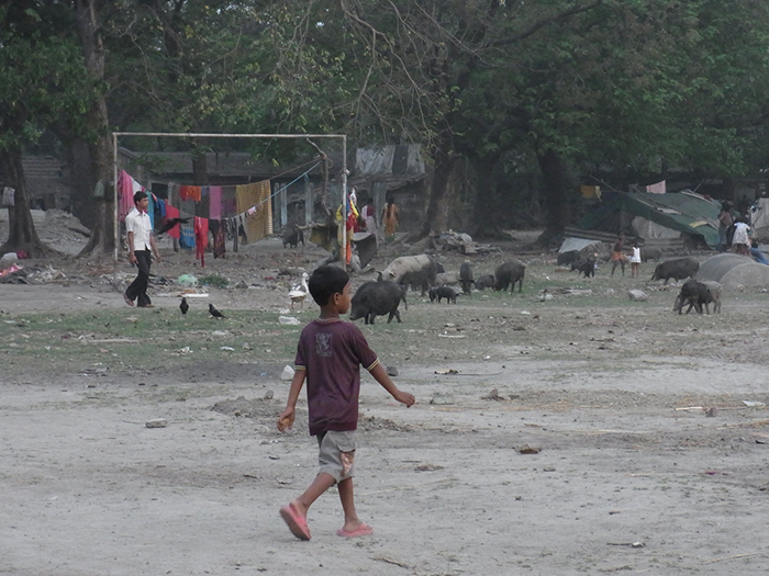 Slums in Kalkutta