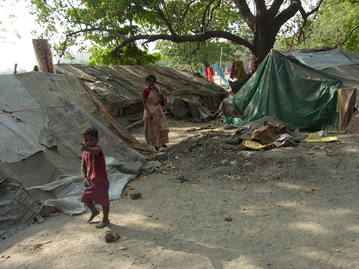 Slums in Kalkutta