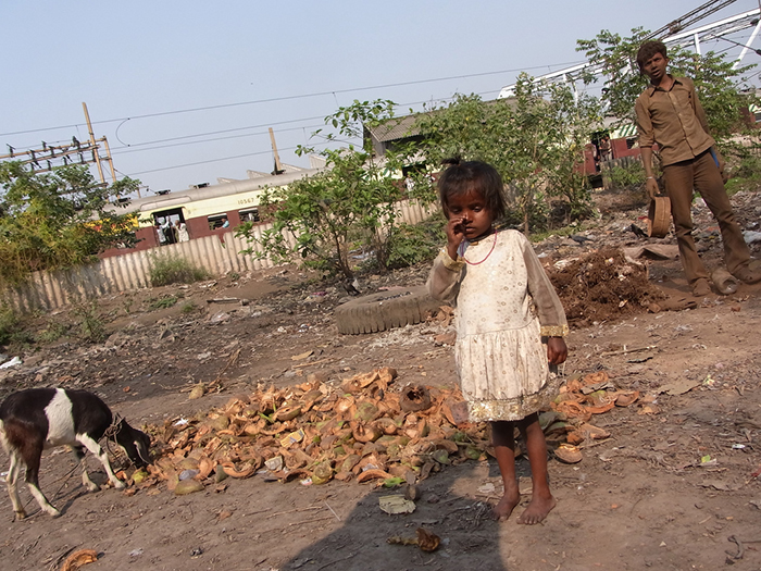 Slums in Kalkutta