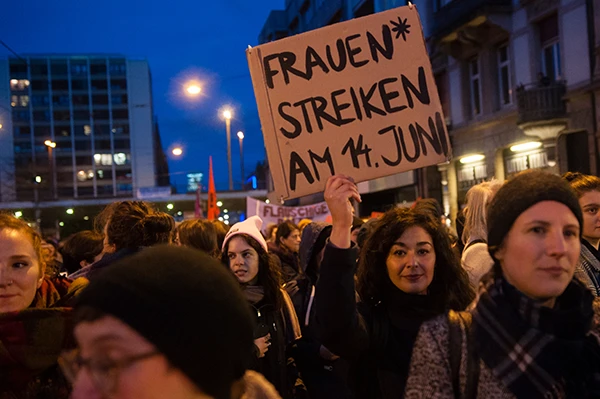 Frauenstreiktag am 14. Juni 2020 in Basel.