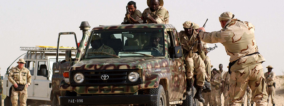 Soldaten der malischen Armee bei einer Übung mit US-Spezialkräften.